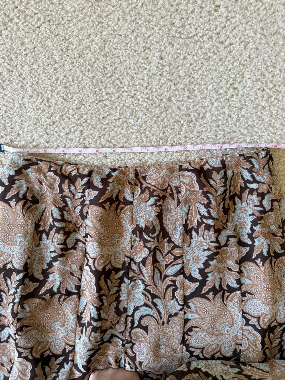 EUC vintage Pendleton silk skirt set - Picture 12 of 16